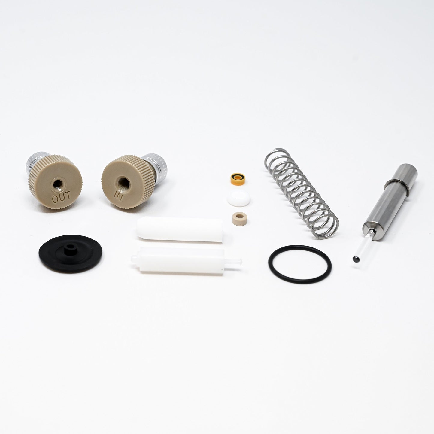 Set of items included in preventive maintenance kit.