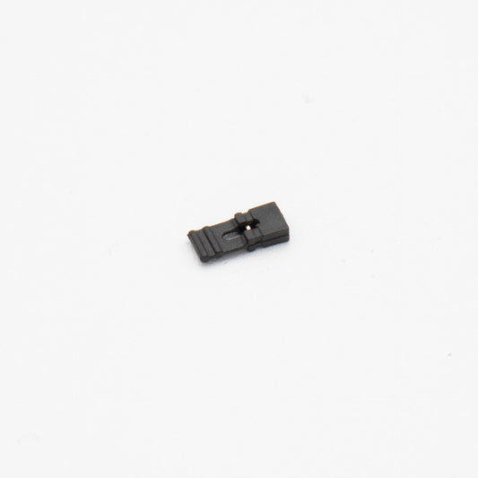 Black plastic connector