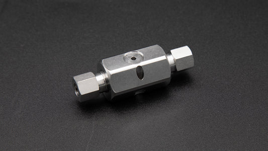 Metal object with holes