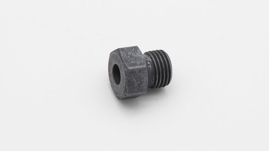 A close-up of a nut