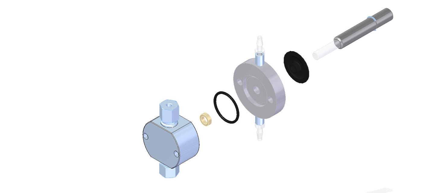 A diagram of a mechanical part