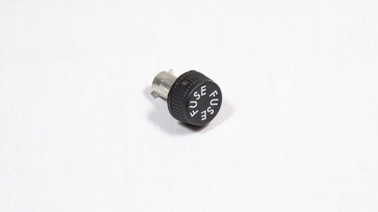 A black and stainless steel device featuring the letter "fuse" prominently displayed in the center.
