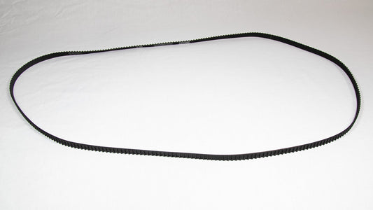 A black belt displayed against a plain white background.