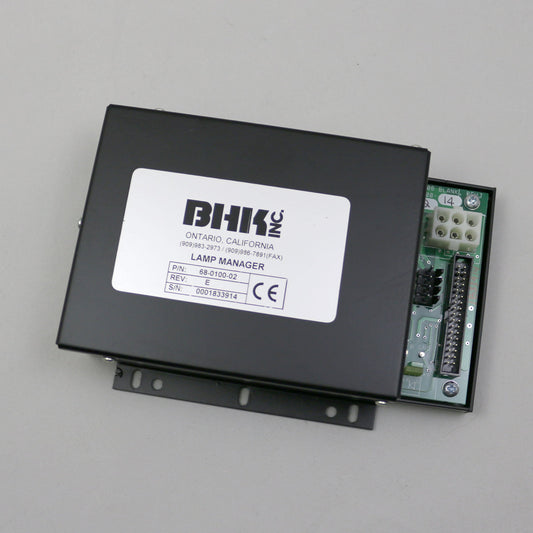BHK Inc. lamp manager on a gray background
