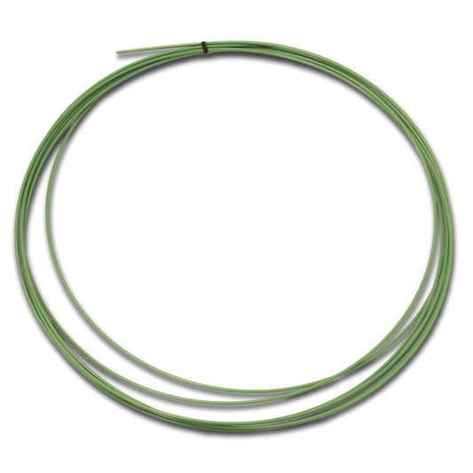 A roll of green tubing