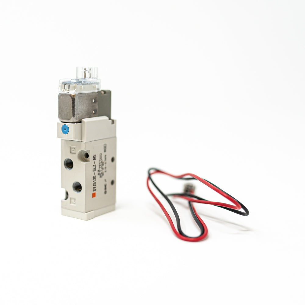 Rectangular shaped solenoid valve