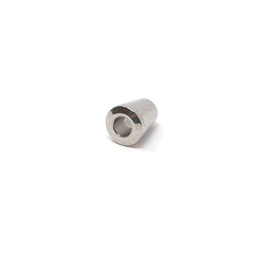 Stainless steel ferrule.