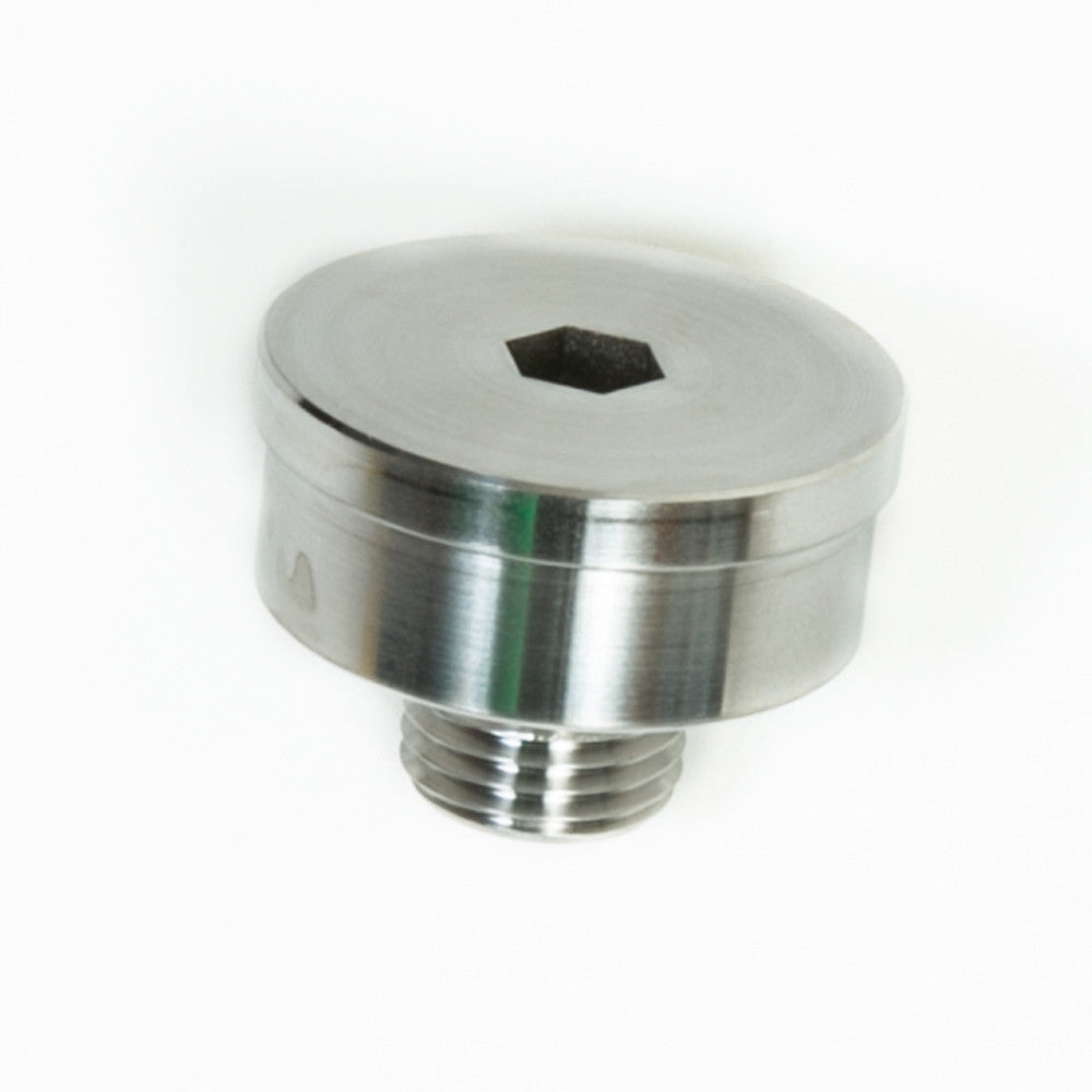 Round stainless steel retainer