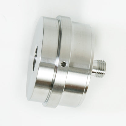 Nitronic piston with wash gland