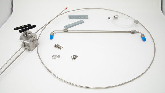 Tubing, valves and screws