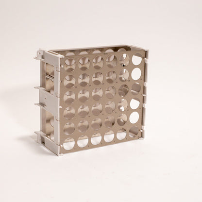 Rack with 36 holes for test tubes