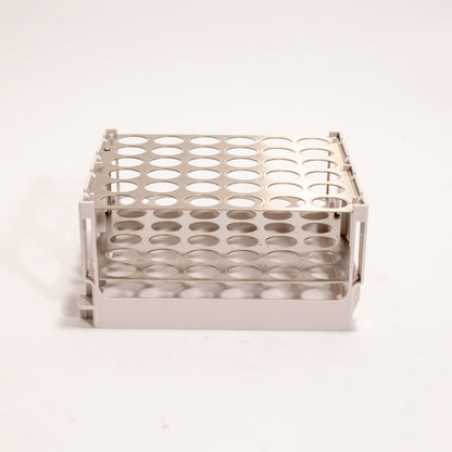 Rack with 36 holes for test tubes