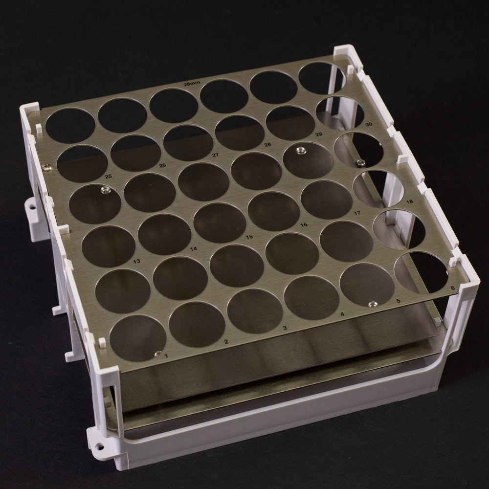 Foxy R1 / R2 Rack for 28 mm Scintillation Vials (36) – Teledyne ISCO Canada