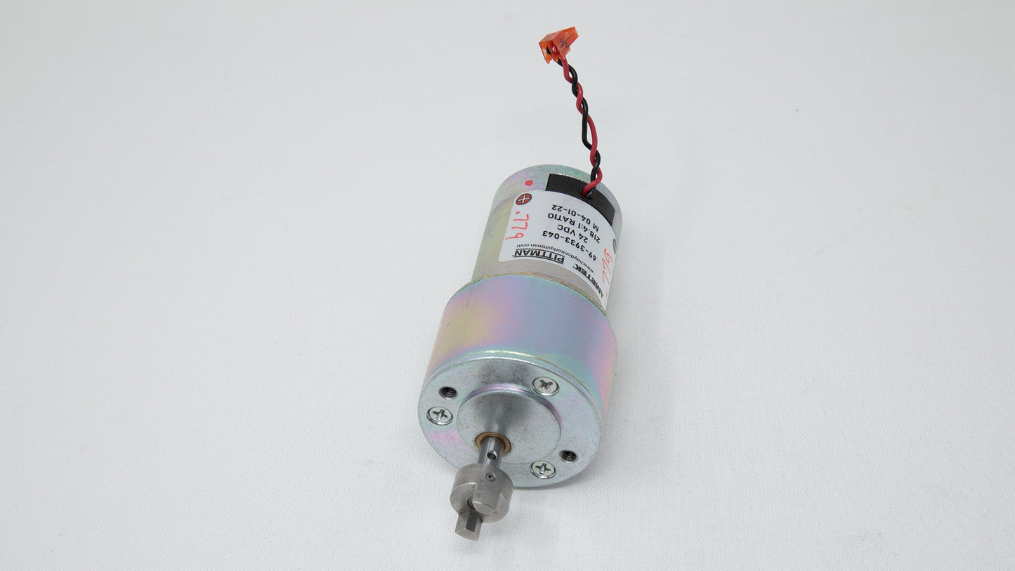 Motor with connection wire.