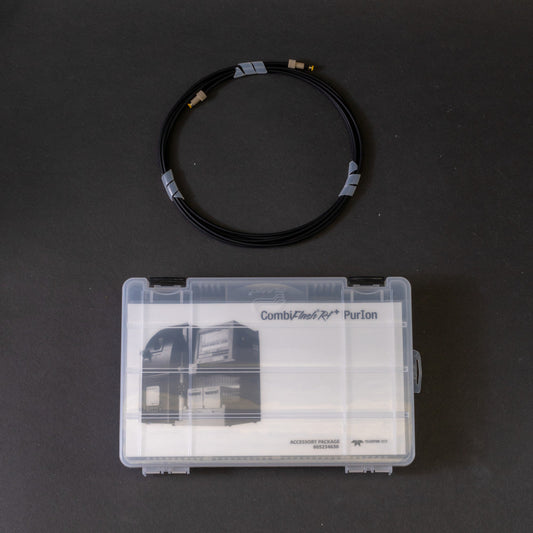 Accessory package case and tubing