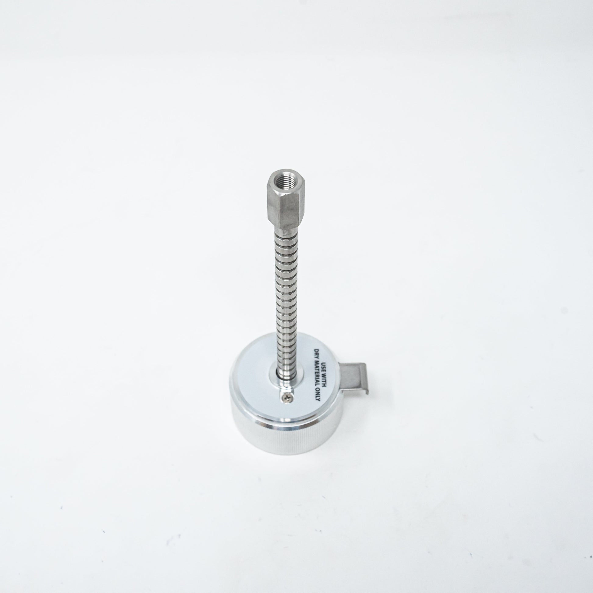 Adjustable Solid Load Cartridge Cap.  Fits 12 and 25 gram-size Universal sample load cartridges.  Includes one loading rod. 