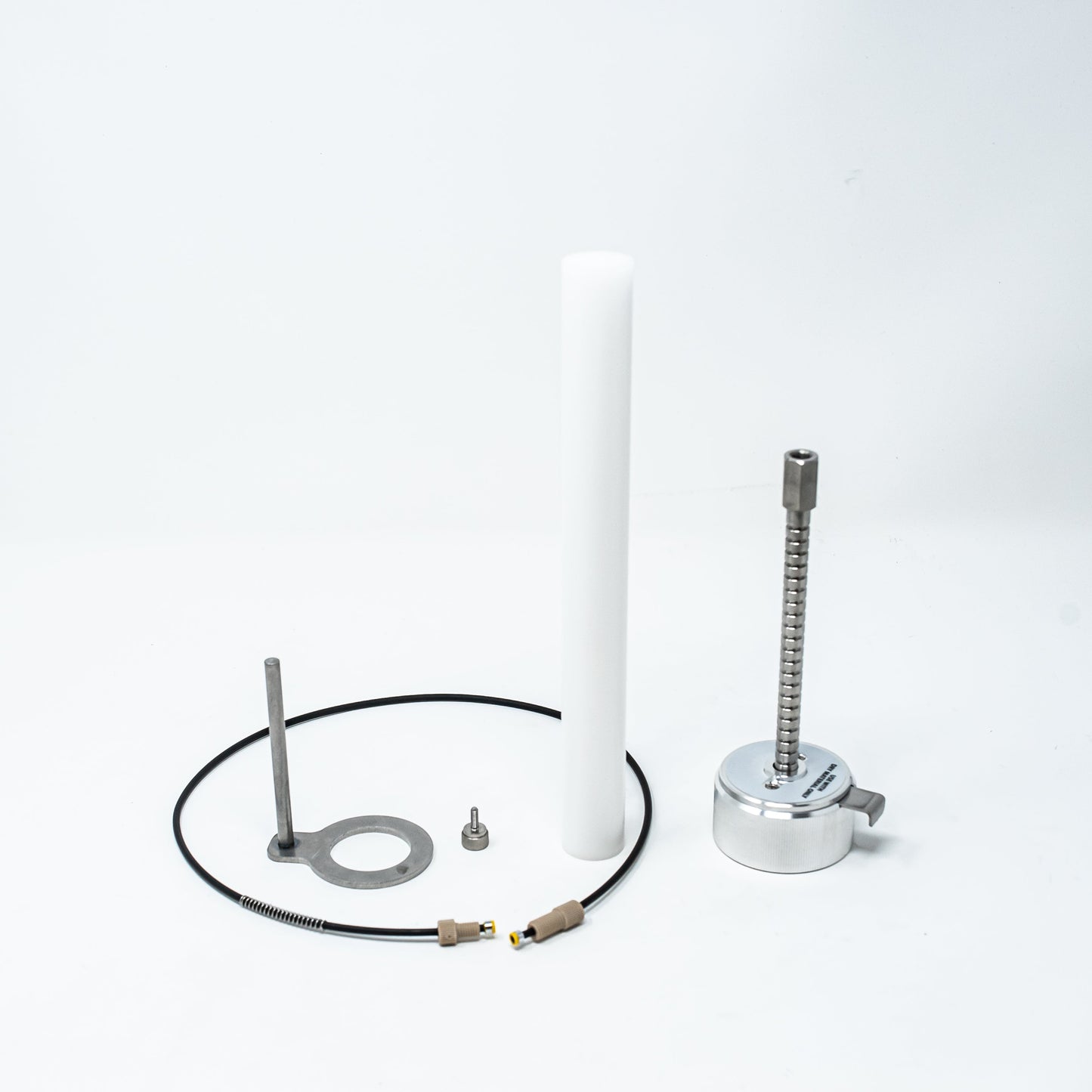 Adjustable Solid Load Cartridge Cap.  Fits 12 and 25 gram-size Universal sample load cartridges.  Includes one loading rod. 