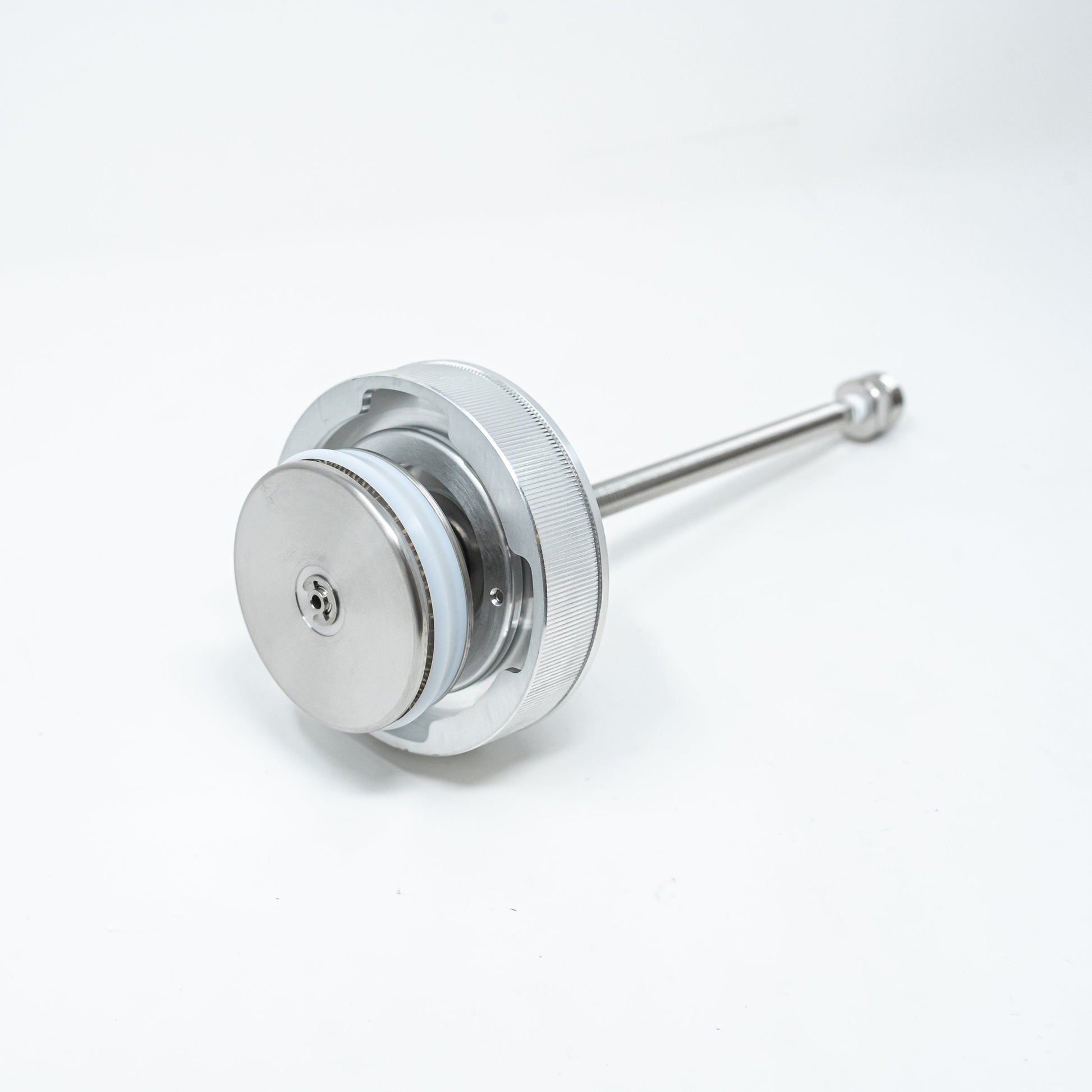 Adjustable Solid Load Cartridge Cap.  Fits 130 and 260 gram-size Universal sample load cartridges.  Includes one loading rod. 