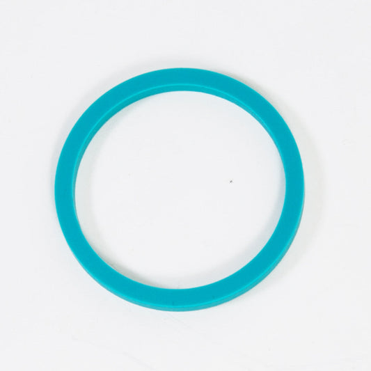 Aqua green round object