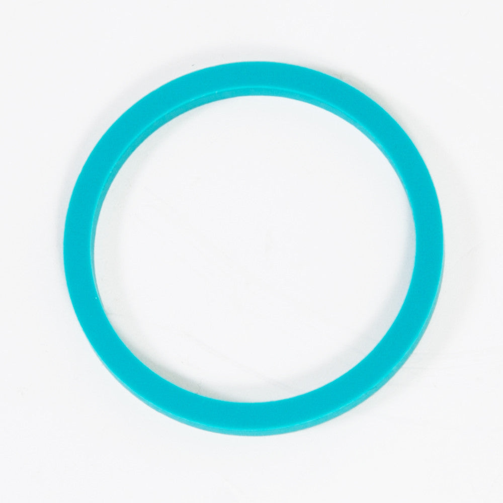 Aqua green cylinder cap seal