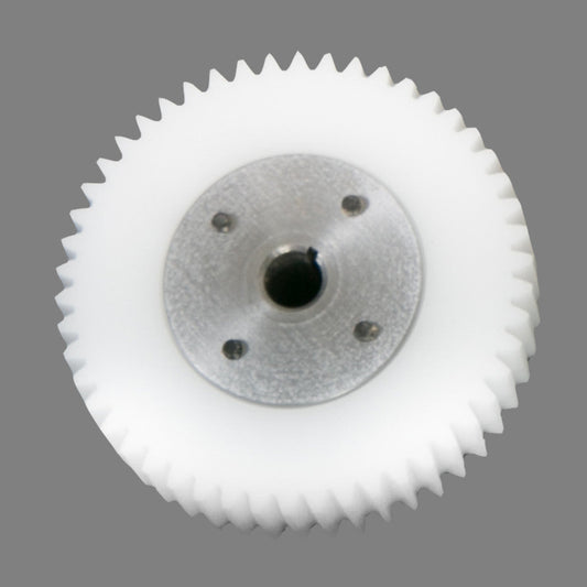 Round gear with ridges