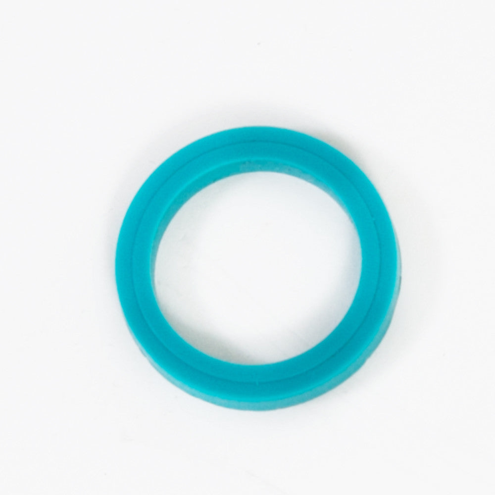 Aqua green cylinder cap seal