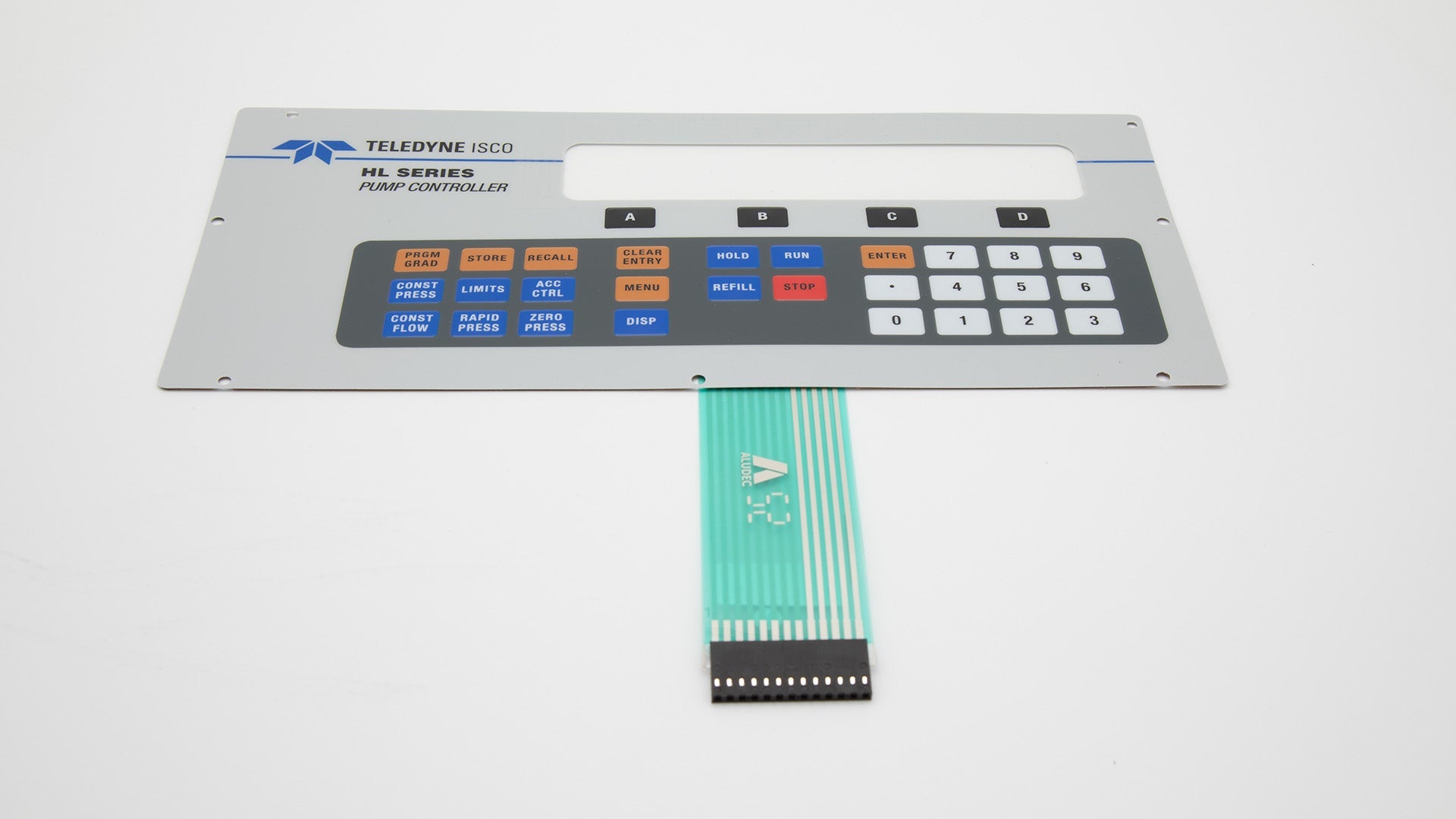 Controller Labeling Front Panel Controller Label for 4th Generation HAZLOC Pumps – Teledyne ...