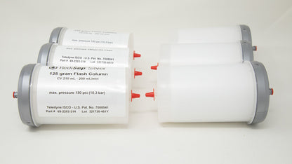 Plastic columns with connectors on both ends