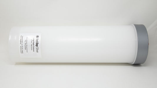 Plastic column with connectors on both ends