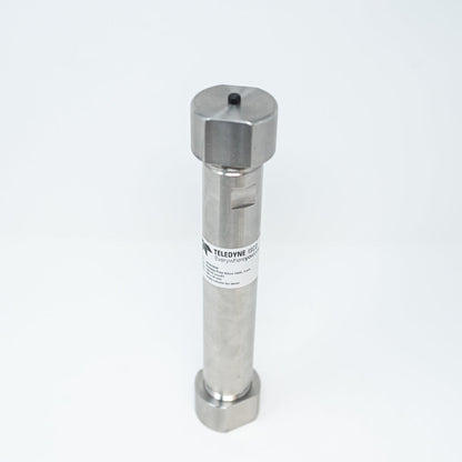 Stainless steel column with connectors on both ends