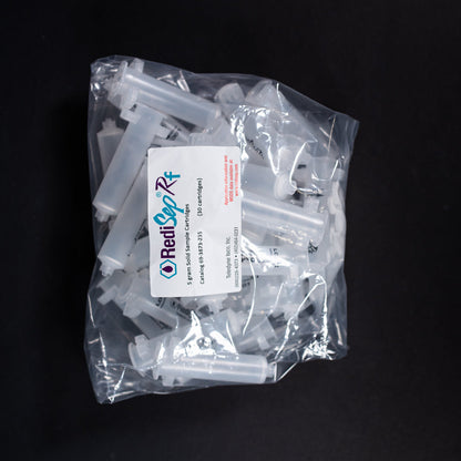 Plastic cartridges in a bag