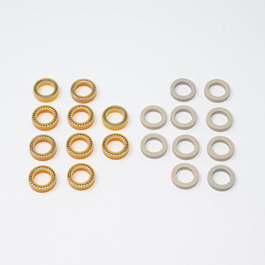 Set of o-rings and seals.