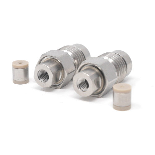 Check valves with capsules.