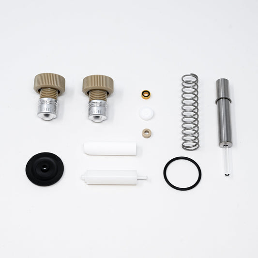 Set of items included in preventive maintenance kit.