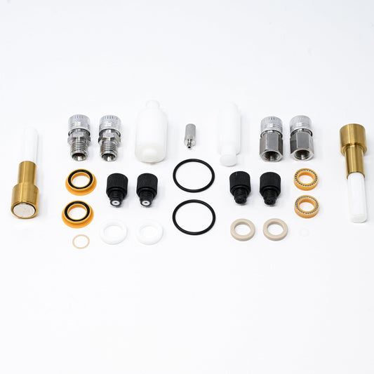 Set of items included in preventive maintenance kit.