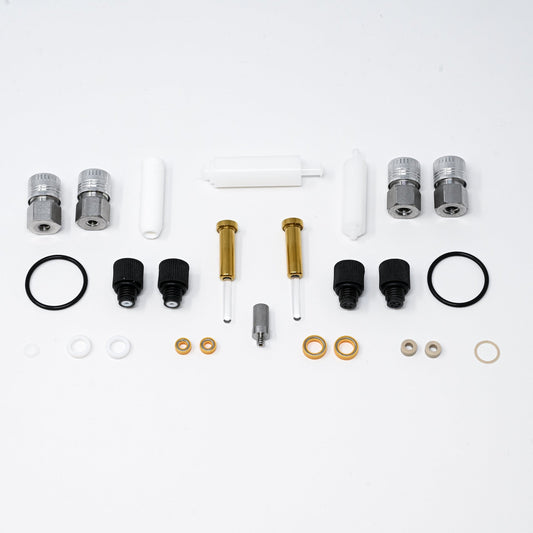 Set of items included in preventive maintenance kit.