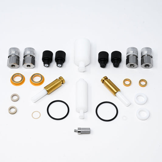 Set of items included in preventive maintenance kit.