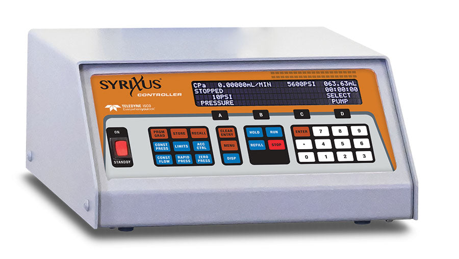 Controller for syringe pump.